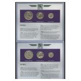 1961 and 1962 Silver Coins- 3 Piece Sets