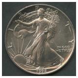 1992 ASE American Silver $1 Eagle