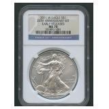2011-W ASE Silver Eagle NGC MS 70