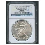 2013 (W) ASE Silver Eagle NGC MS 70