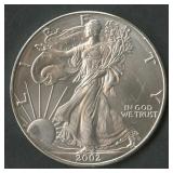 2002 ASE American Silver $1 Eagle