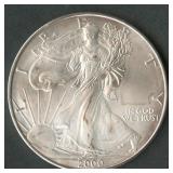 2000 ASE American Silver $1 Eagle