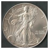 1999 ASE American Silver $1 Eagle