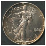 1992 ASE American Silver $1 Eagle