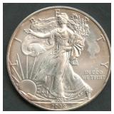 2009 ASE American Silver $1 Eagle