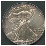 1998 ASE American Silver $1 Eagle