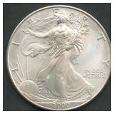 2000 ASE American Silver $1 Eagle