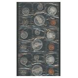 3- 1963 Canada 6-Coin Proof Sets .800 Silver OGP