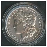 2024 Morgan Silver Dollar UNC:  OGP with COA