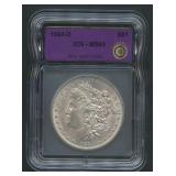 1884-O Morgan Silver Dollar ICG MS 63