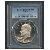 1972-S Silver Eisenhower Dollar PCGS PR69DCAM