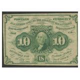 Fractional Currency 1st Issue 10 Cents FR-1242