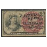 Fractional Currency 4th Issue 10 cents FR-1257