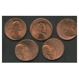 5- Off-Center Lincoln Memorial Cents