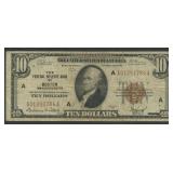 1929 $10 Federal Res Bank Note BOS FR-1860A