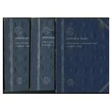 3- Partial Whitman Albums:  Lincoln Cents