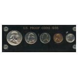 1957 5-Piece Proof Set in Capital Holder