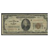 1929 $20 Federal Res Bank Note RICH FR-1870E