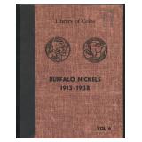 Partial Set Buffalo Nickels, Library of Coins Albu