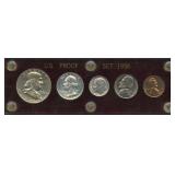1956 5-Piece Proof Set in Capital Holder