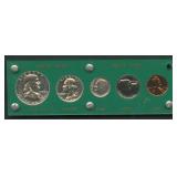 1956 5-Piece Proof Set in Capital Holder