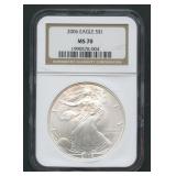 2006 ASE Silver Eagle NGC MS 70