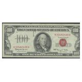 1966 $100 Legal Tender Note Red Seal FR-1550
