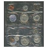 2- 1964 5-Piece Proof Sets in Cellophane Packs
