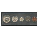 1964 5-Piece Mint Set in Whitman Holder