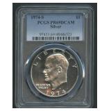 1974-S Silver Eisenhower Dollar PCGS PR69DCAM