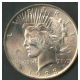 1923 Peace Silver Dollar