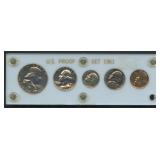 1961 5-Piece Proof Set in Capital Holder