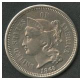 1865 Three-Cent Nickel