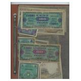 Booklet of Mixed Foreign Military Payment Certs.