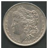 1884-O Morgan Silver Dollar