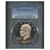 1978-S Eisenhower Dollar PCGS PR69 DCAM