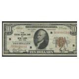 1929 $10 Federal Res Bank Note NY FR-1860B