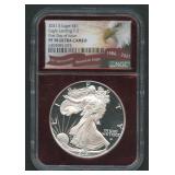 2021-S ASE Silver Eagle T-2 PF70 Ultra Cameo