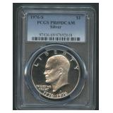 1976-S Silver Eisenhower Dollar PCGS PR69DCAM