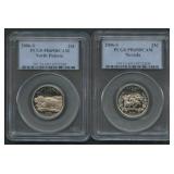 2- 2006-S Statehood Quarters PCGS PR69 DCAM