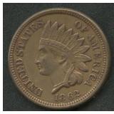 1862 Copper-Nickel Indian Head Cent