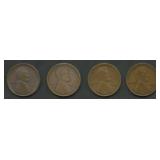 4- 1922-D Lincoln Head Cents