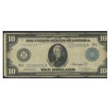 1914 $10 Federal Reserve Note Philly FR-914