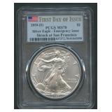 2020 (S) ASE Silver Eagle PCGS MS 70
