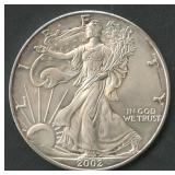 2002 ASE Silver Eagle 1 ozt Silver