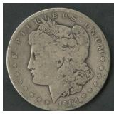 1904-S Morgan Silver Dollar