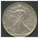 1991 ASE Silver Eagle 1 ozt Silver