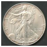 2006 ASE Silver Eagle 1 ozt Silver