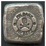 MK Barz & Bullion .999 Silver Poured Bar 1 ozt