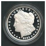 2023-S Proof Morgan Silver Dollar in OGP w/COA